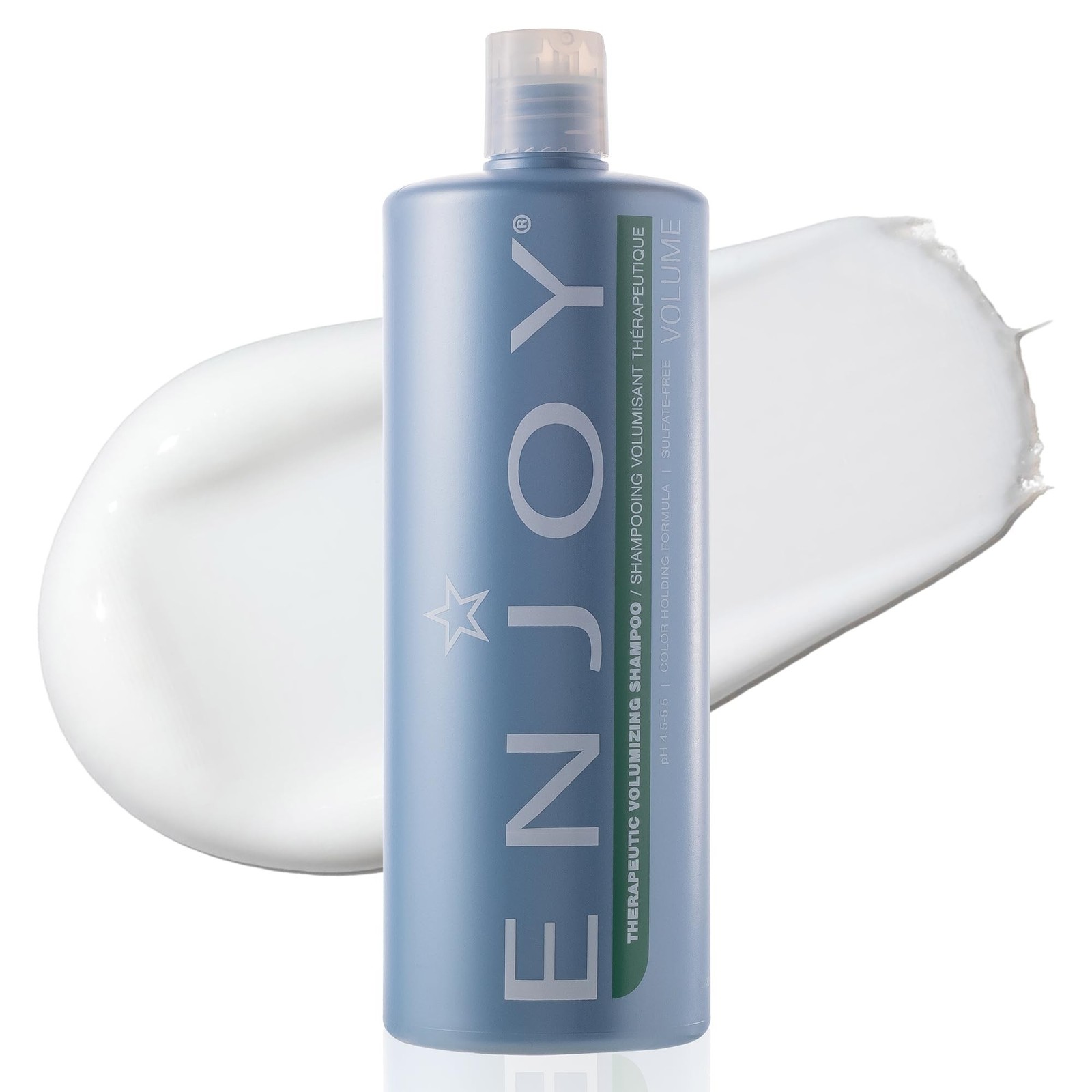 Enjoy Therapeutic Volumizing Shampoo, Scalp Stimulating and Thickening Cleans…