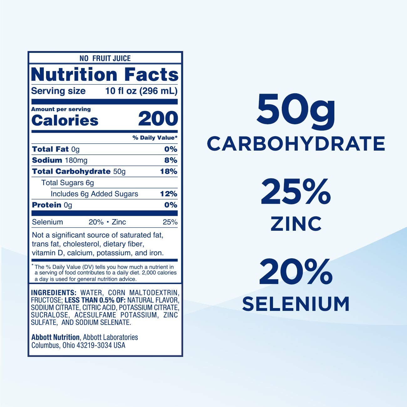 Clear Carbohydrate Drink for Pre-Surgery, Strawberry Flavor, 10 fl oz, 4 Pack