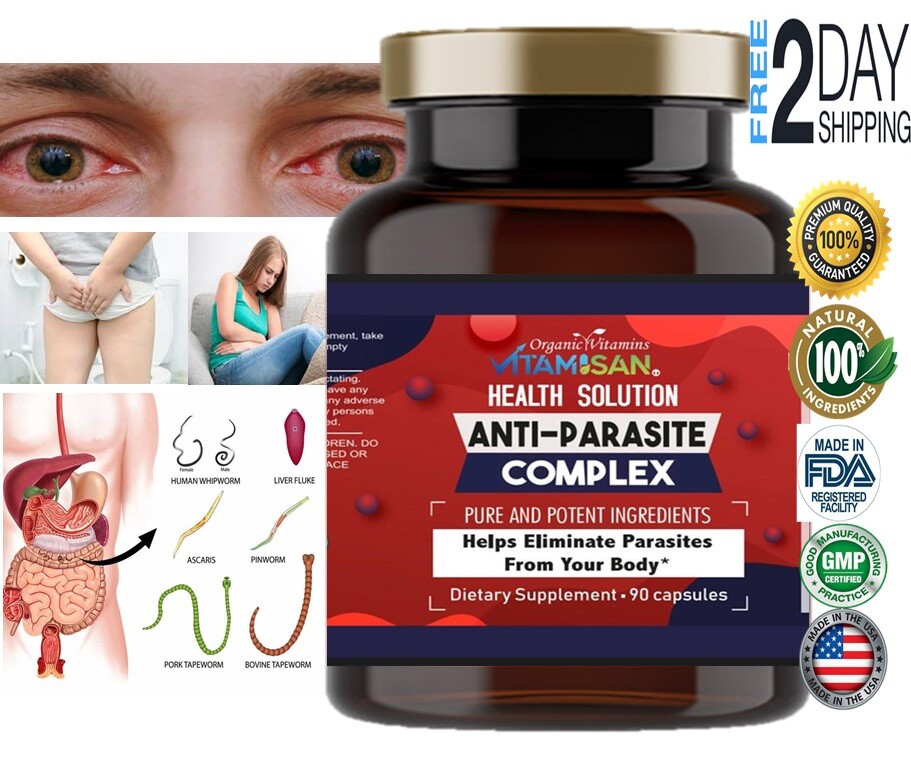 Parasite Free Detox Cleanse 180 Caps 90 days supply