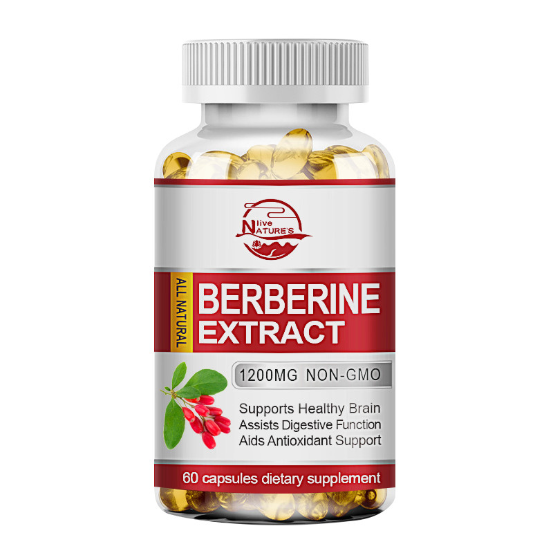 Berberine HCl 1200mg – High Potency Berberine Supplement – Blood Sugar Support