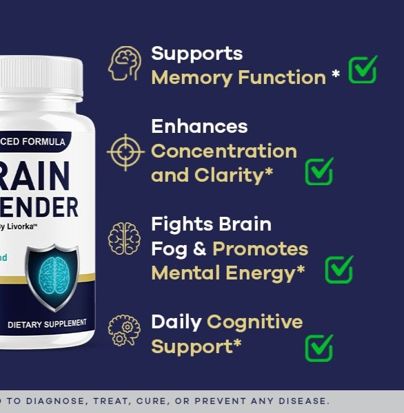 3 Pack: Brain Defender Supplement Healthy Brain Function 30 Day Supply Exp11/27