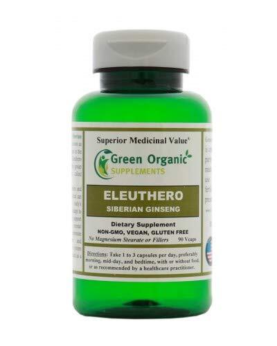 Green Organic Supplements’ Eleuthero, Siberian Ginseng