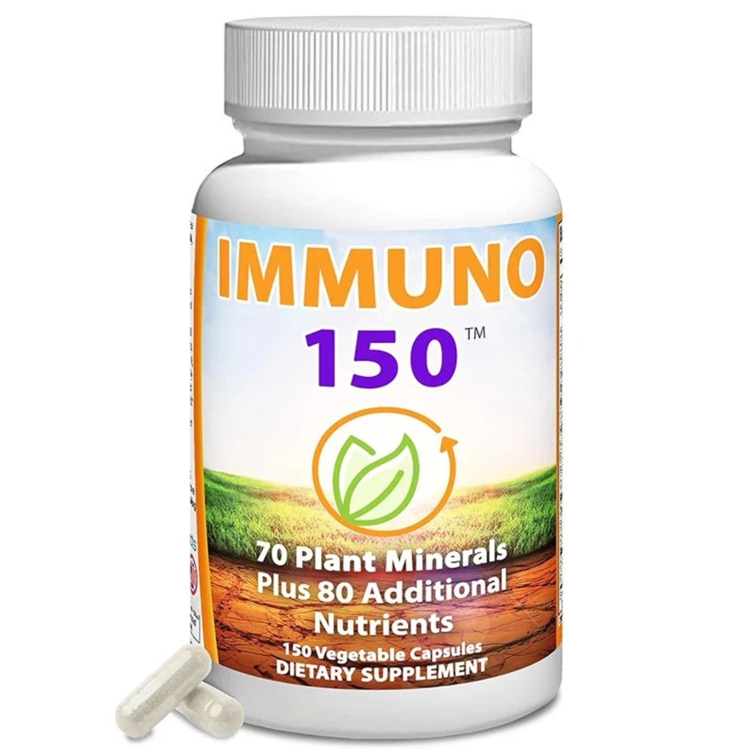 Immuno 150, Immune Support Supplement Packed with 70 Plant Minerals 13 Eessenti