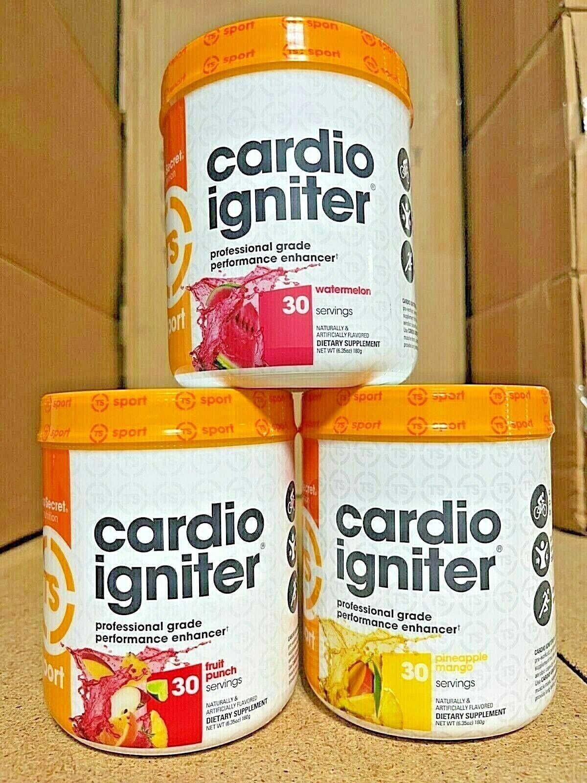 Top Secret Nutrition Cardio Igniter Fat Burner Thermogenic Powder 30 Serving New