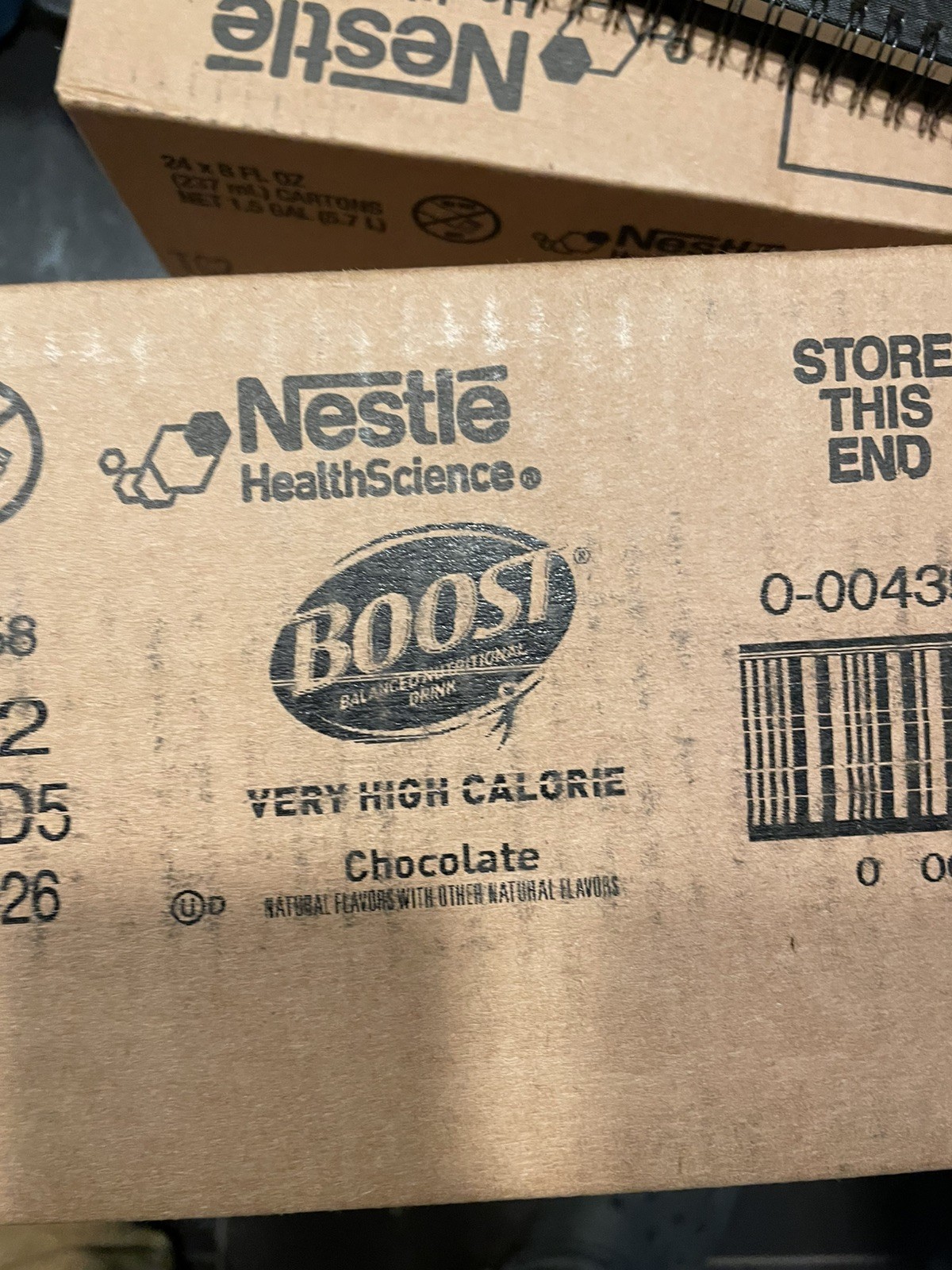 Nestle Boost Very High Calorie Complete Nutritional Drink Chocolate 8 oz 24 Ct