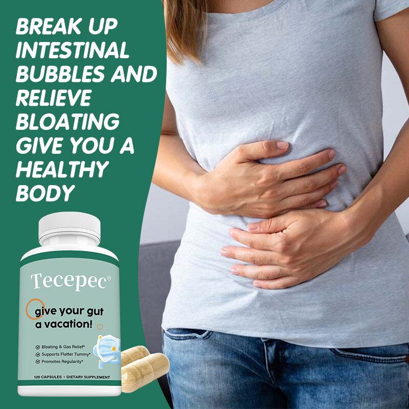 Gut Health Capsules, Bloating,Gas Relief, Supports Digestive And Immune Health