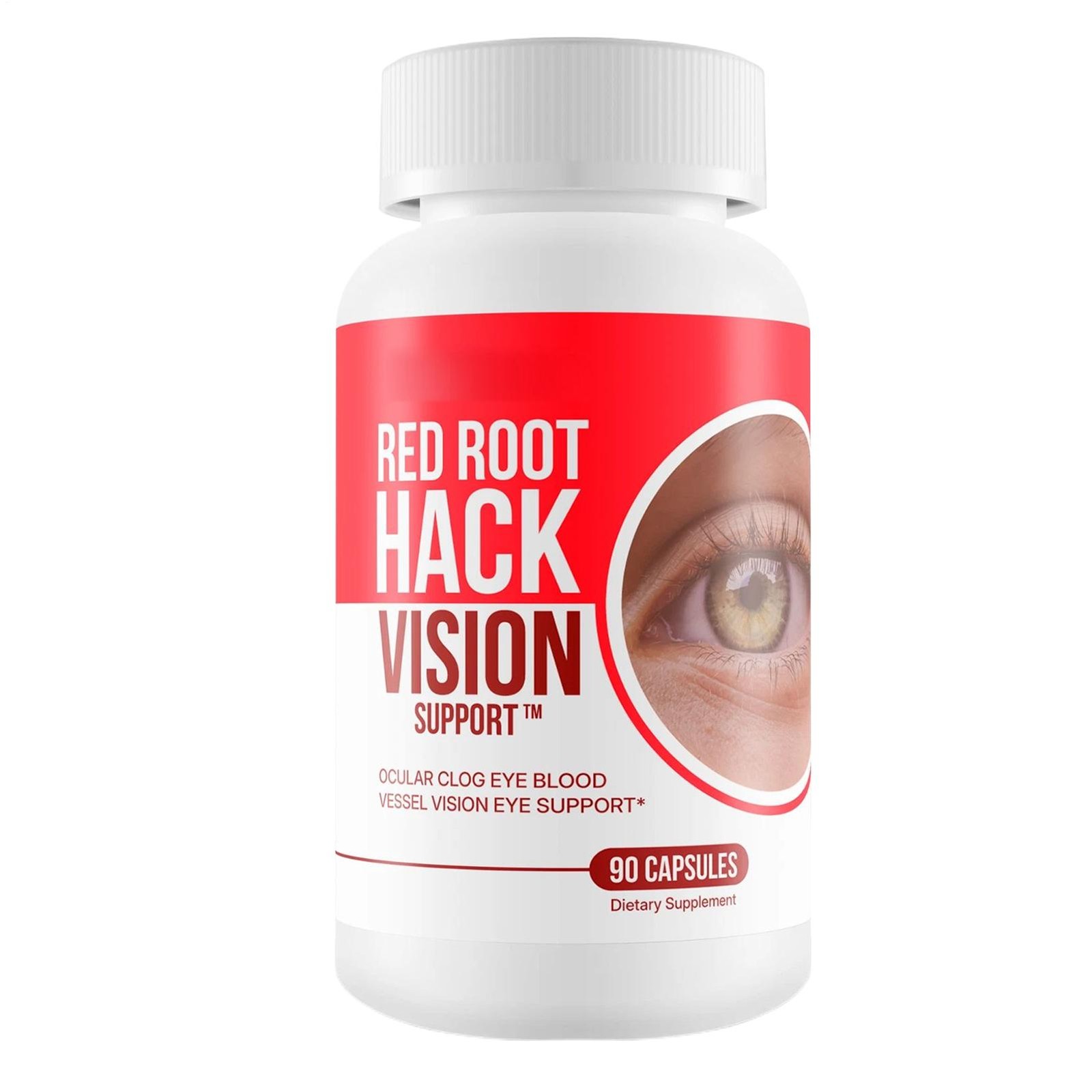 Red Root Hack Vision Supplement – Our Best Eye Pills designed for Ocular Clog &