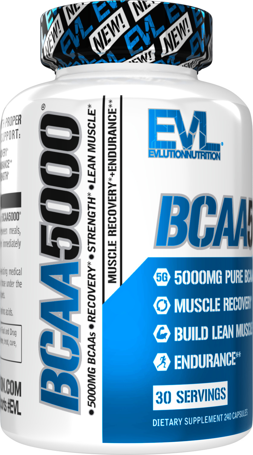 Evlution Nutrition BCAA 5000 – Recovery & Endurance – 30 Servings