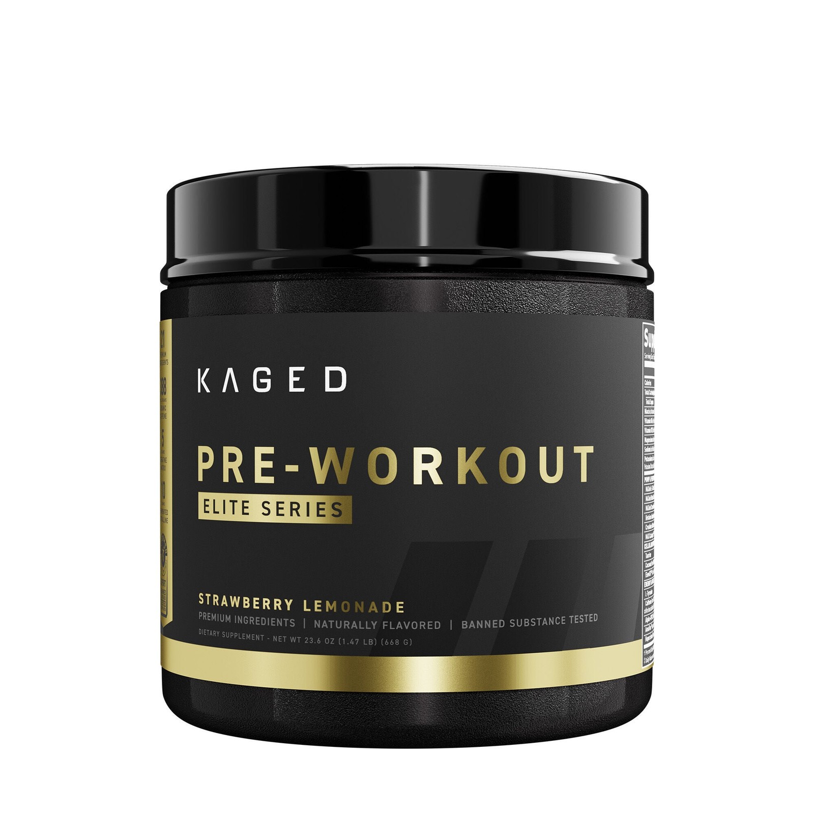 Elite Series: Pre-Workout – Strawberry Lemonade (20 Servings)