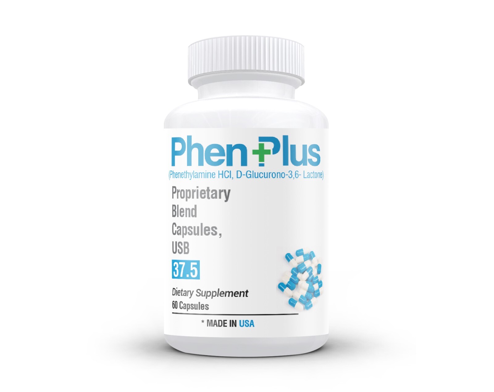PhenPlus 37.5 Max strenght fat burner weight loss appetite reducer