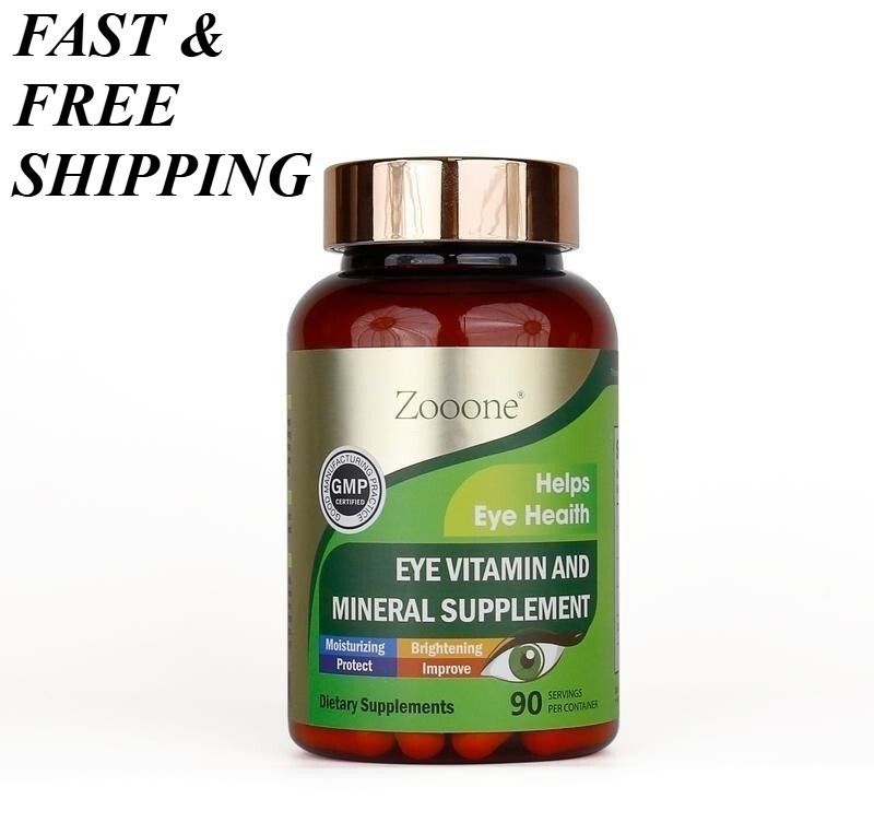 2 BOTTLES—Zooone Lutein Vitamins with Zeaxanthin to Help Maintain Eye Health