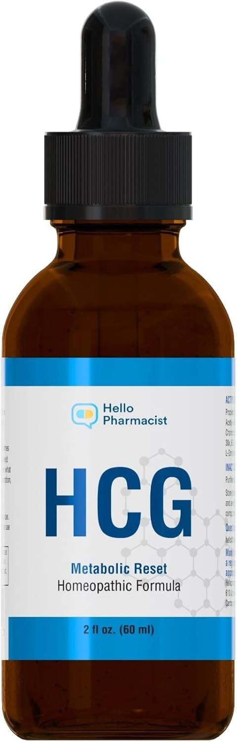 Hellopharmacist hcg-metabolic reset diet drops weight management supplement 2oz.