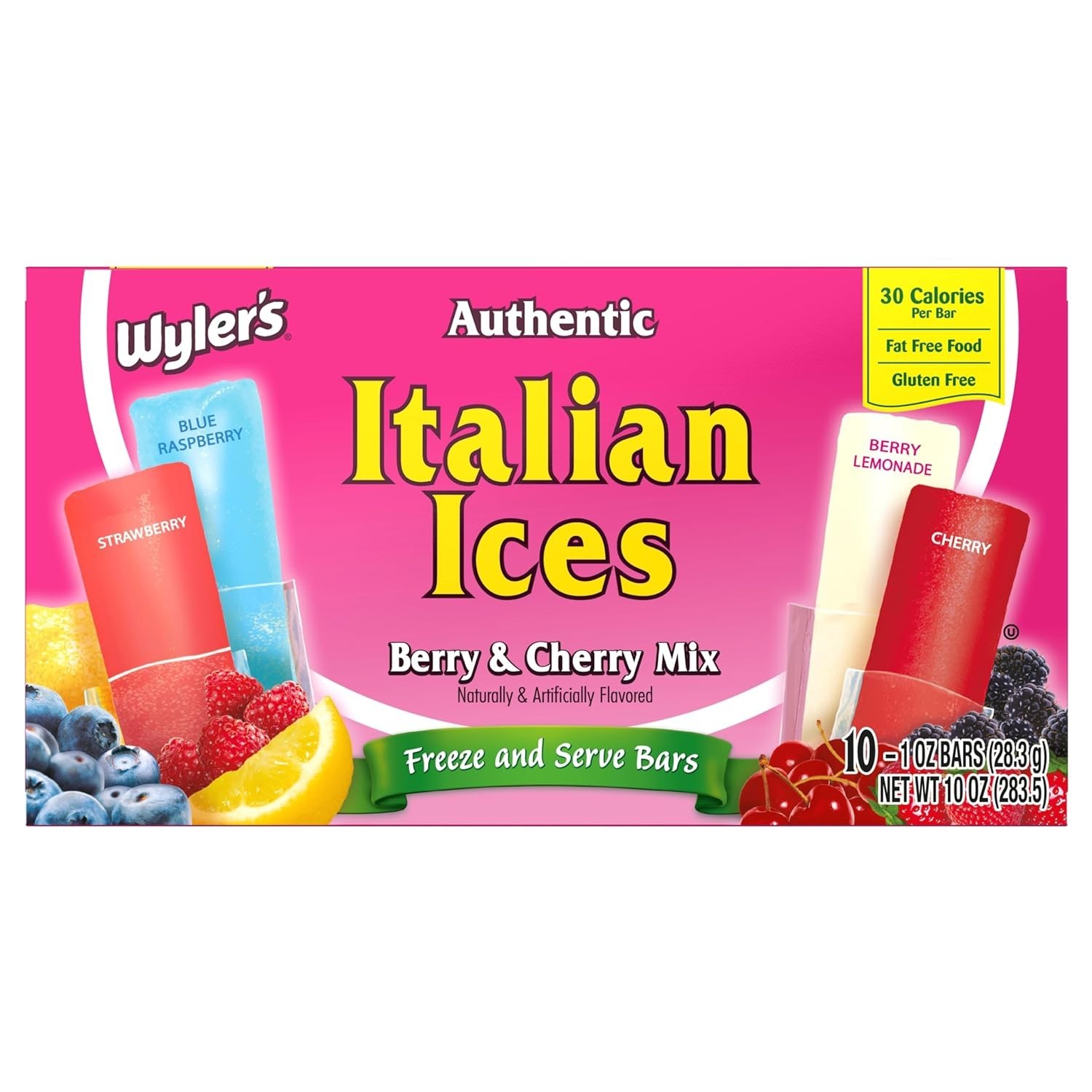 20 Refreshing Wyler’s Berry & Cherry Italian Ices – Perfect Summer Snack