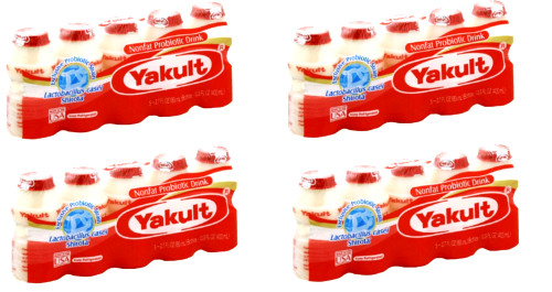 Yakult Probiotic Drink Nonfat 2.7 oz x 5 Bottles ( Pack of 2 )~10/21/2024