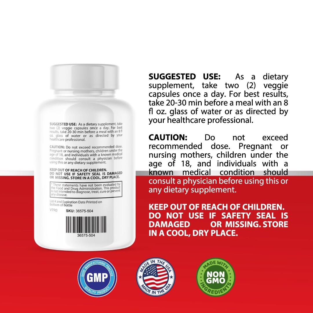 Ortho Prostate- Support Supplement for Men – Urinary & Bladder Health-2 Bottles