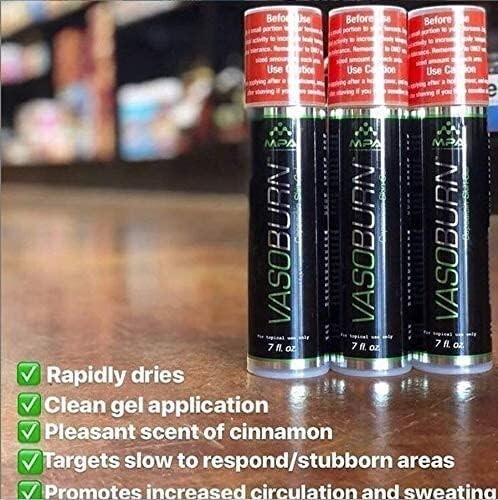 MPA VasoBurn Fat Burner Gel – 7oz Topical Fat Burner **NEW** **FREE SHIPPING!**