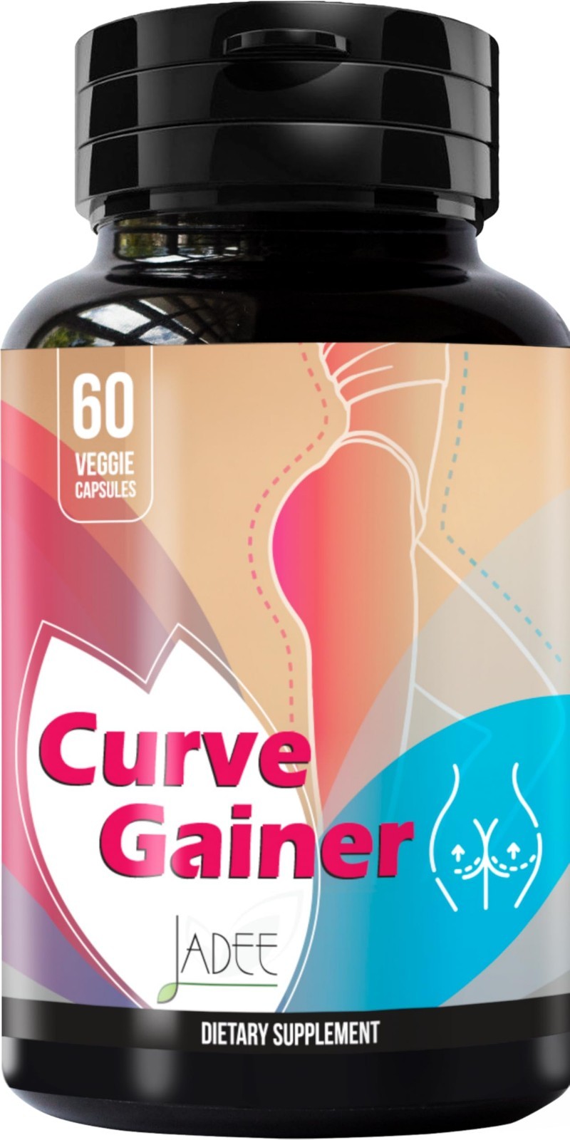 Weight Gainer Pills for Women – Curves & Shape Support, Hips & Glutes, 60 Count