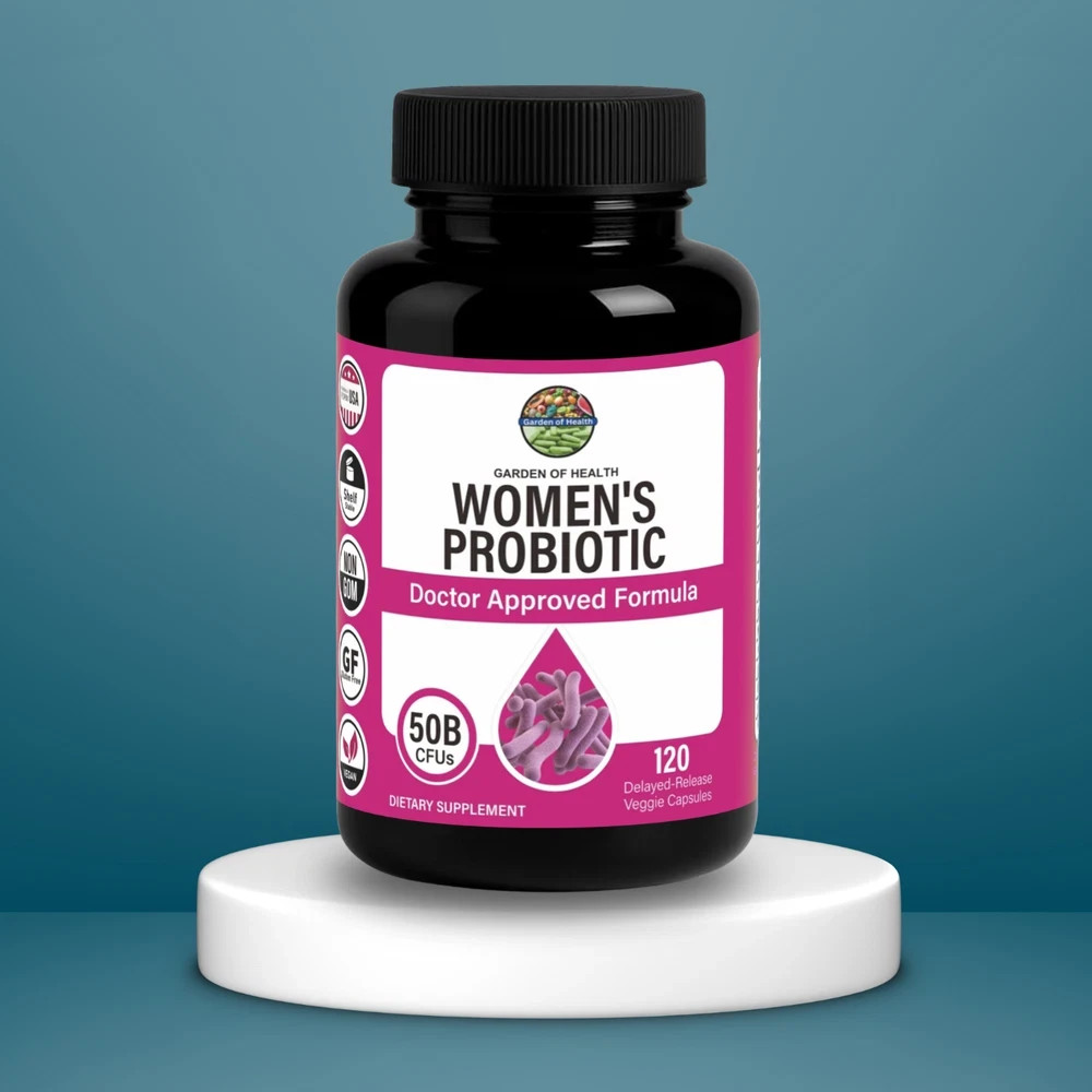 Garden Of Health Women Probiotic 50 Billion CFU Doctor Formula Digest 120 Caps&