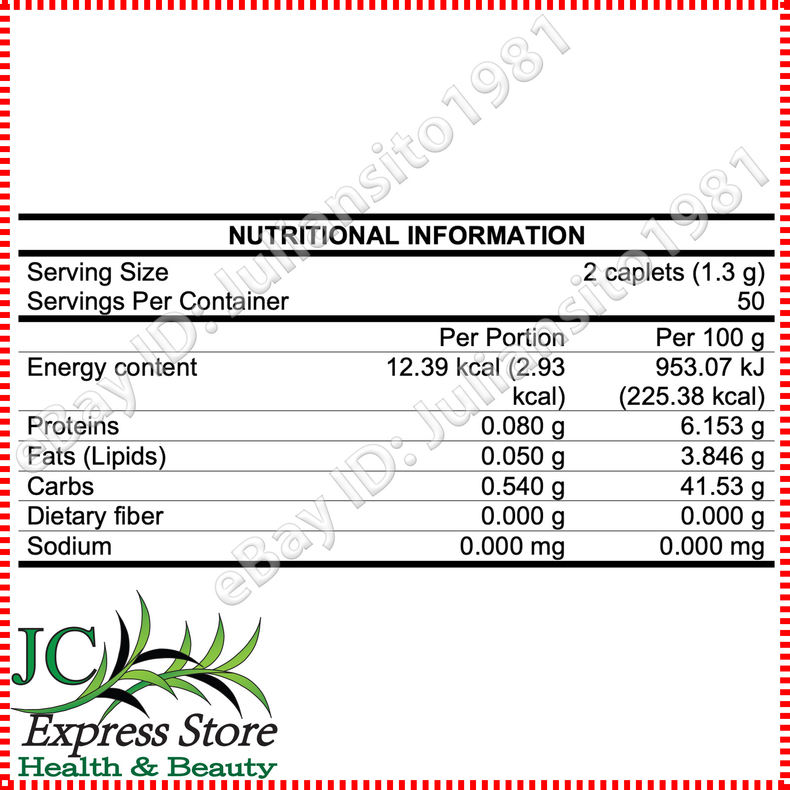 NEO HIERBA DE SAN JUAN DIETARY SUPPLEMENT ST. JOHN’S WORT HERB 100 CAPLETS 650MG
