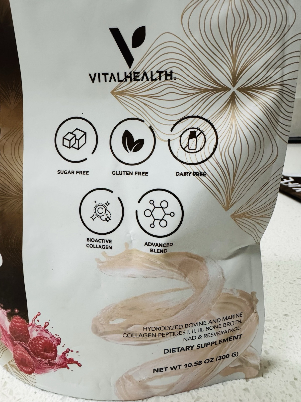 Vitalhealth Vitalage collagen Sugar Free Gluten Free Bioactive Collagen Colágeno
