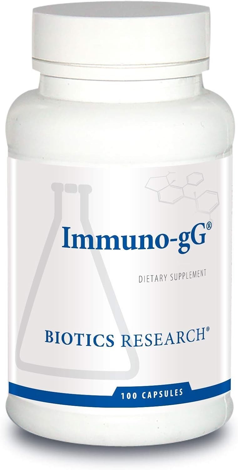 Immuno gG 240mg Colostrum by Biotics Research 100ct *EXP 11/2026*