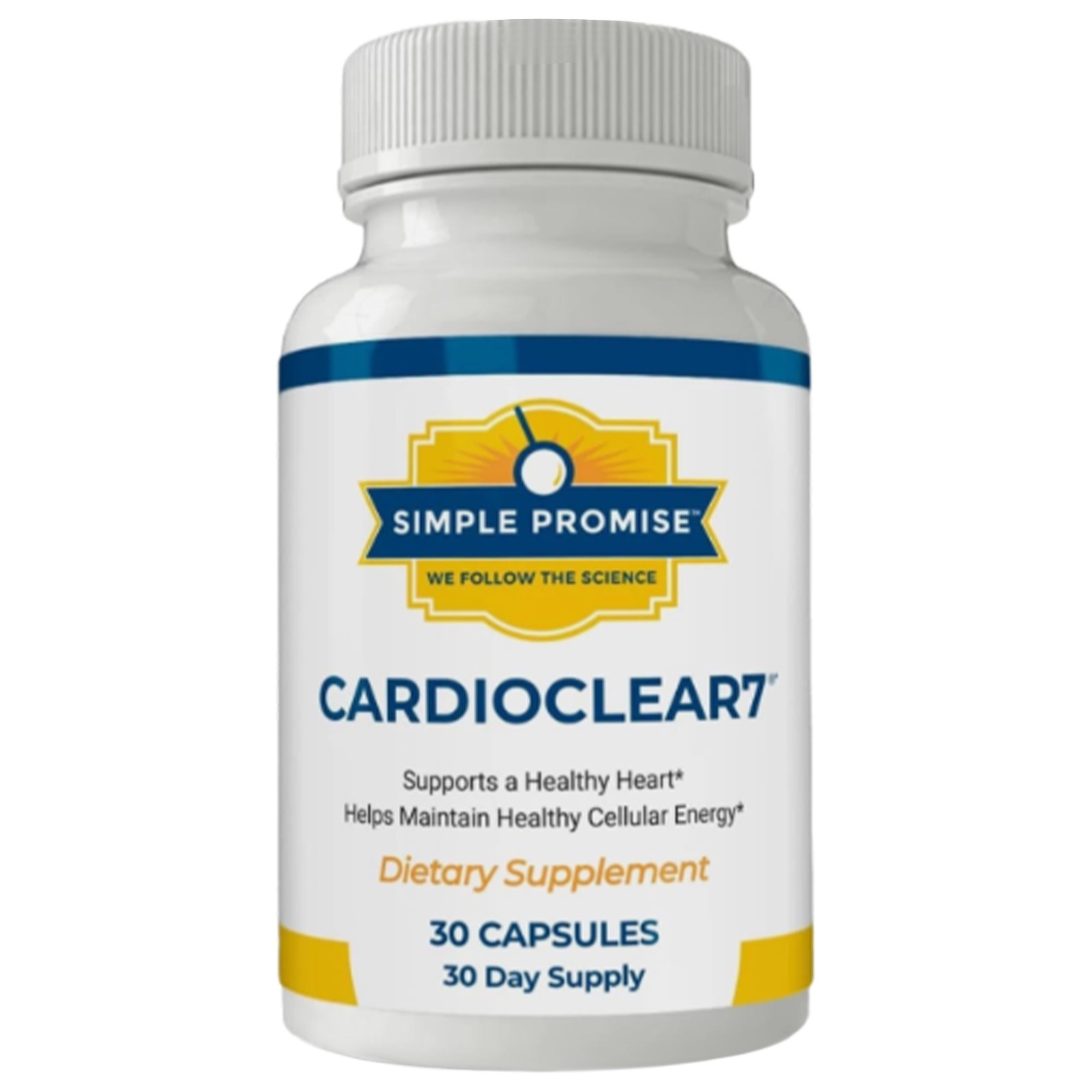 CardioClear7 Daily Heart Health, Circulation And Cellular Energy Support *1-3 Pk