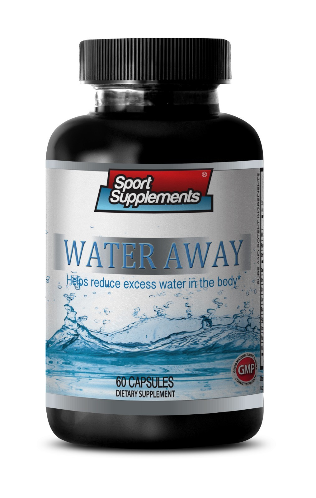 Lower Blood Pressure – Water Away Pills 700mg – 100% Natural Blend of Herbs 1B