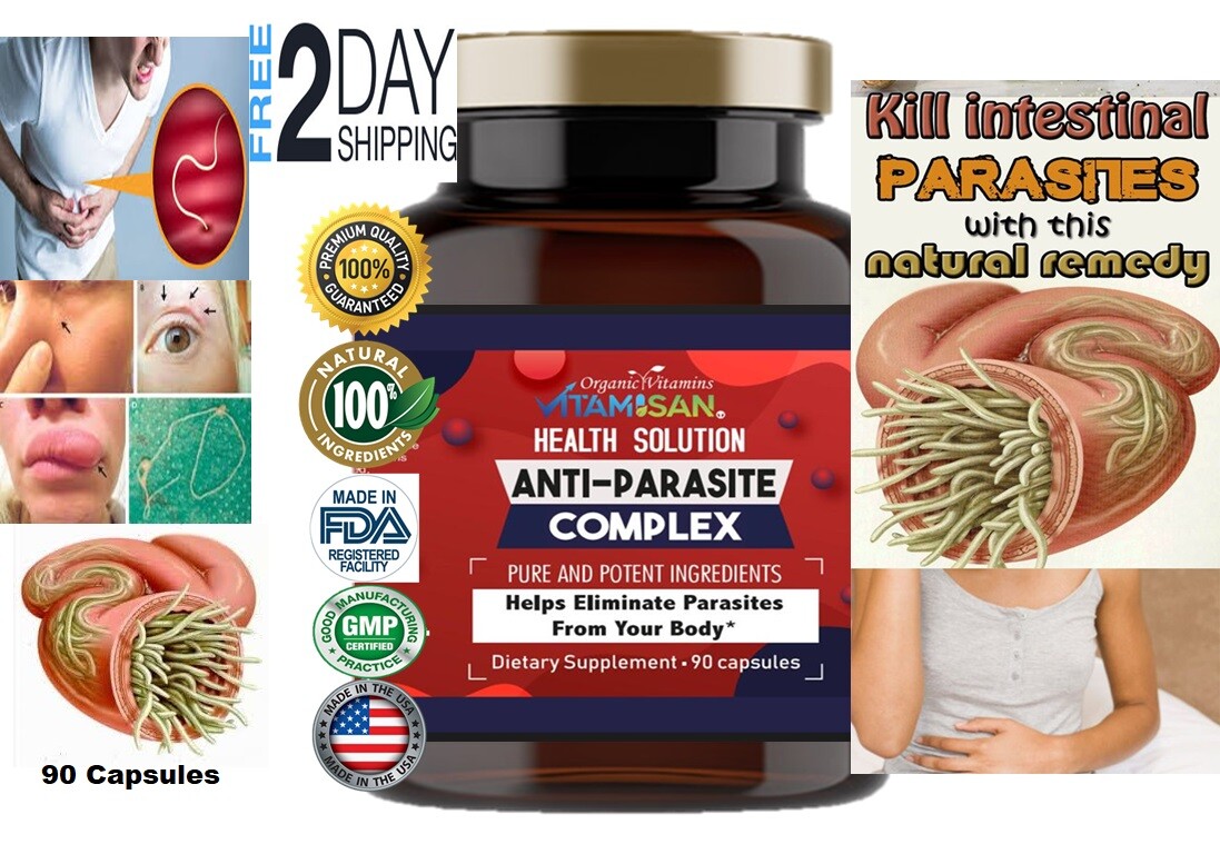 Parasite Free Detox Cleanse 180 Caps 90 days supply