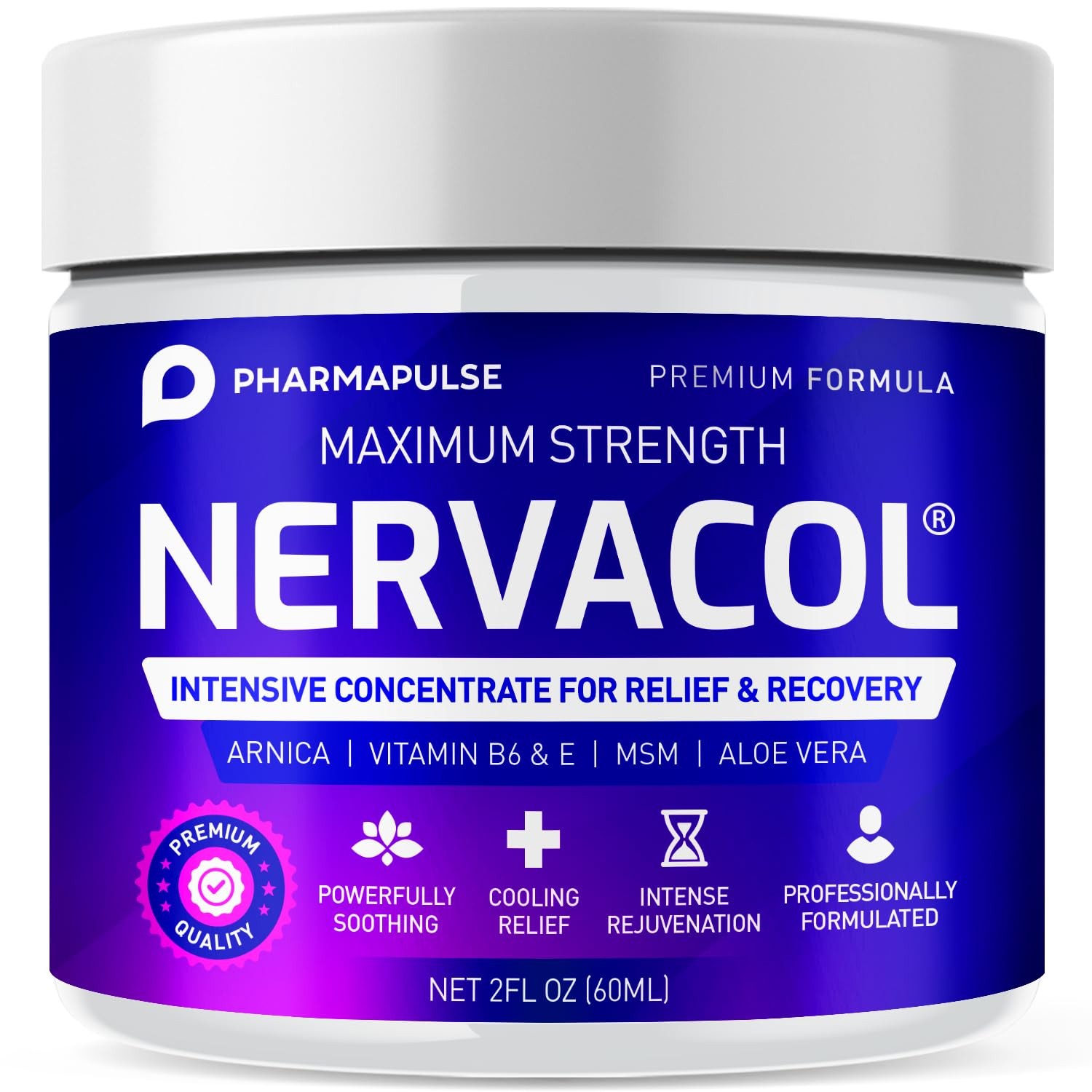 Pharmapulse Neuropathy Cream – Maximum Strength for Feet, Hands, Legs, Toes, …