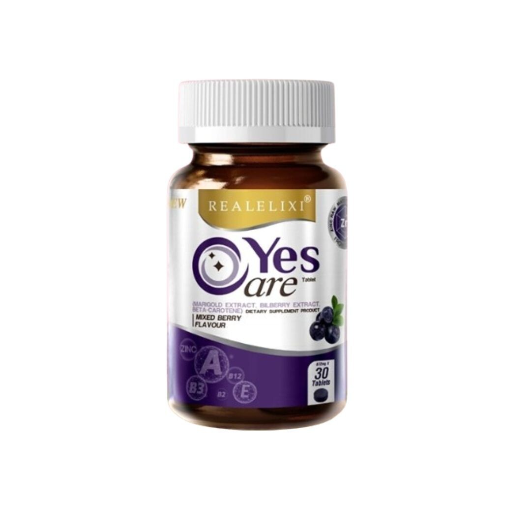 3x Dietary Supplement Eye Care Real Elixir Yes Care Nourish Mariglod Lutein