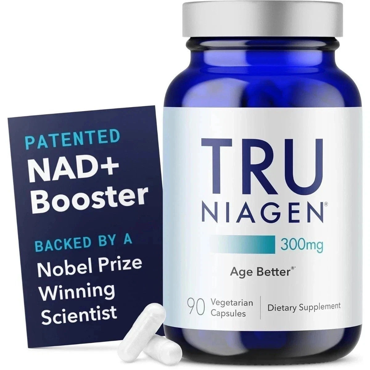 Tru Niagen 300mg Nicotinamide Riboside – NAD Booster for Cellular Repair &…