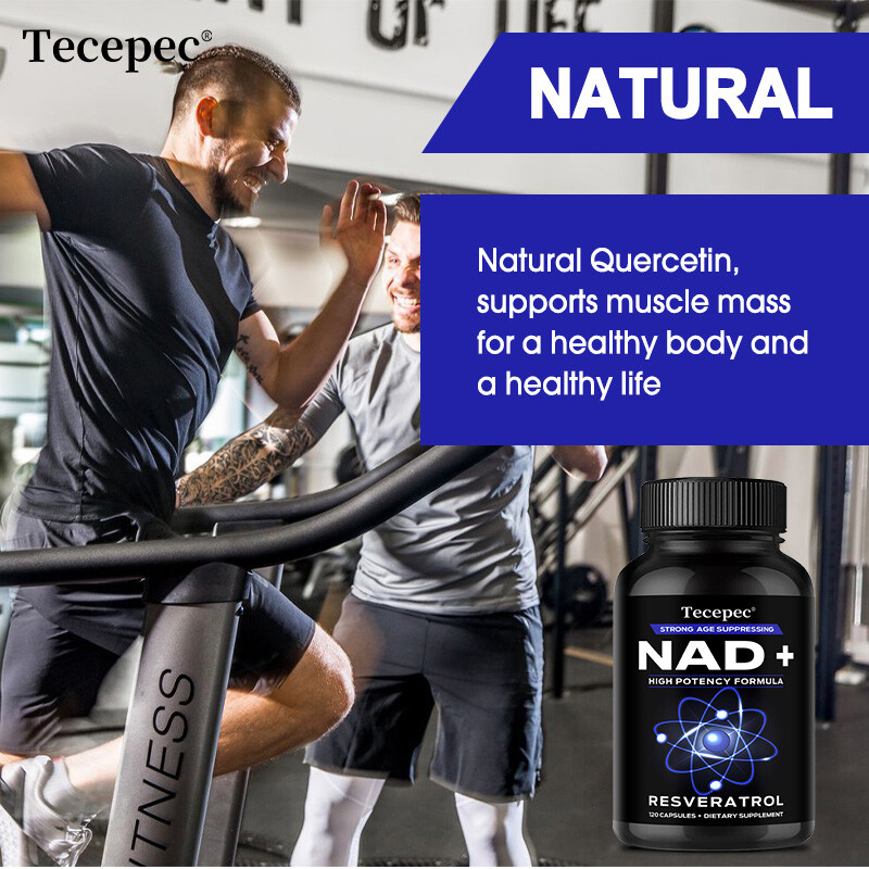 120 Ct Supplement with Nicotinamide Riboside Plus Resveratrol for Anti Aging