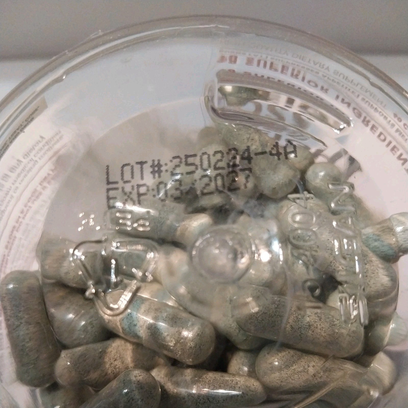 Lof of 6 Bioteque Lab Diet Caps for Weight Loss 60 count 03/2027 Total 360 caps