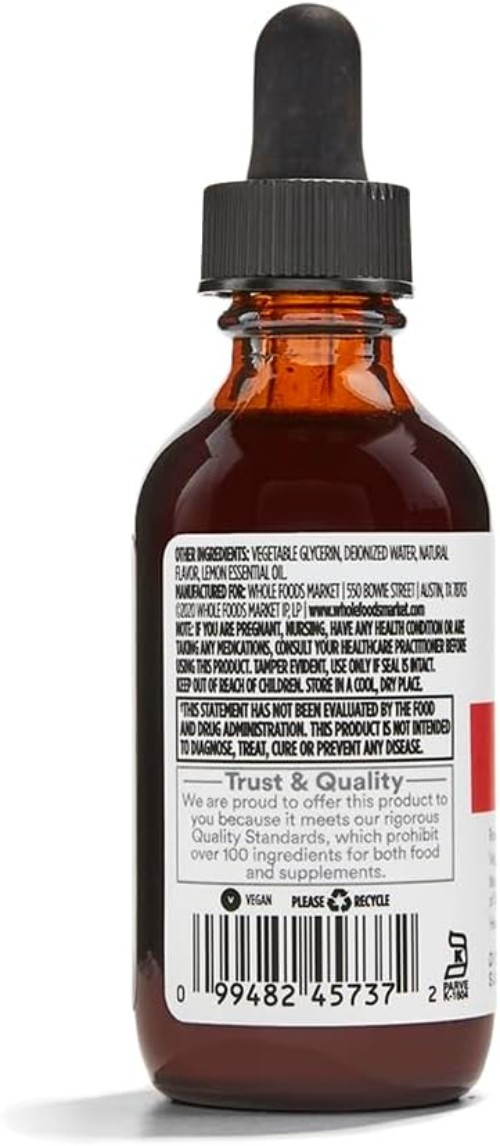 B-Complex Liquid with Raspberry Flavor for Daily Energy – 2 Fl Oz