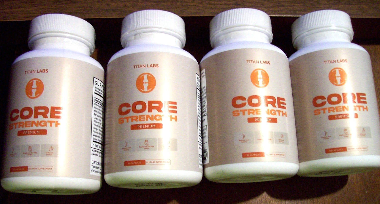 (4-Pack) Core Strength Joint Support Advanced Formula Core Strength 120 Capsules