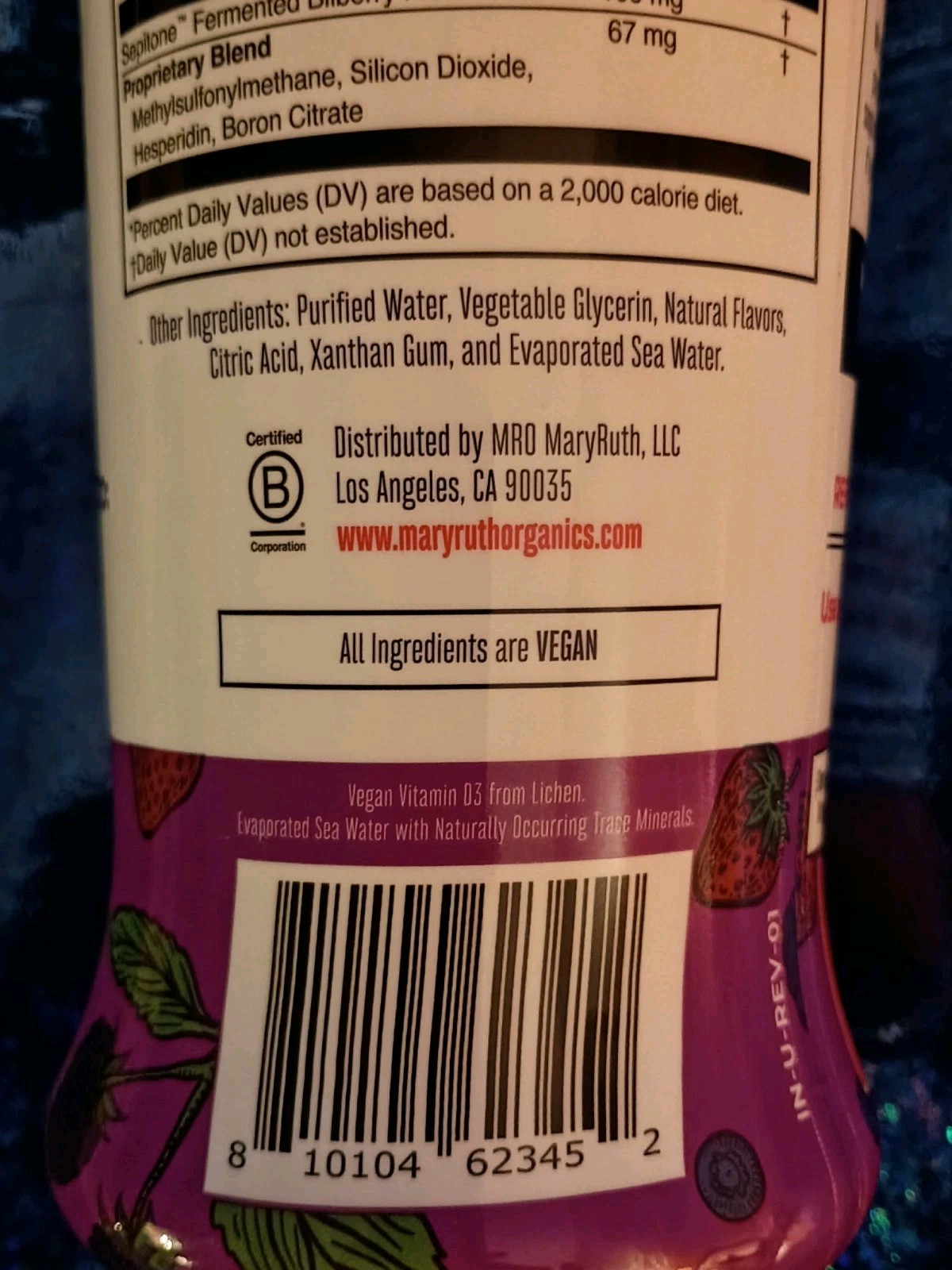 Mary Ruth’s Liquid Nighttime Multimineral + Skin Renew Berry Dream 30 fl oz 5/27