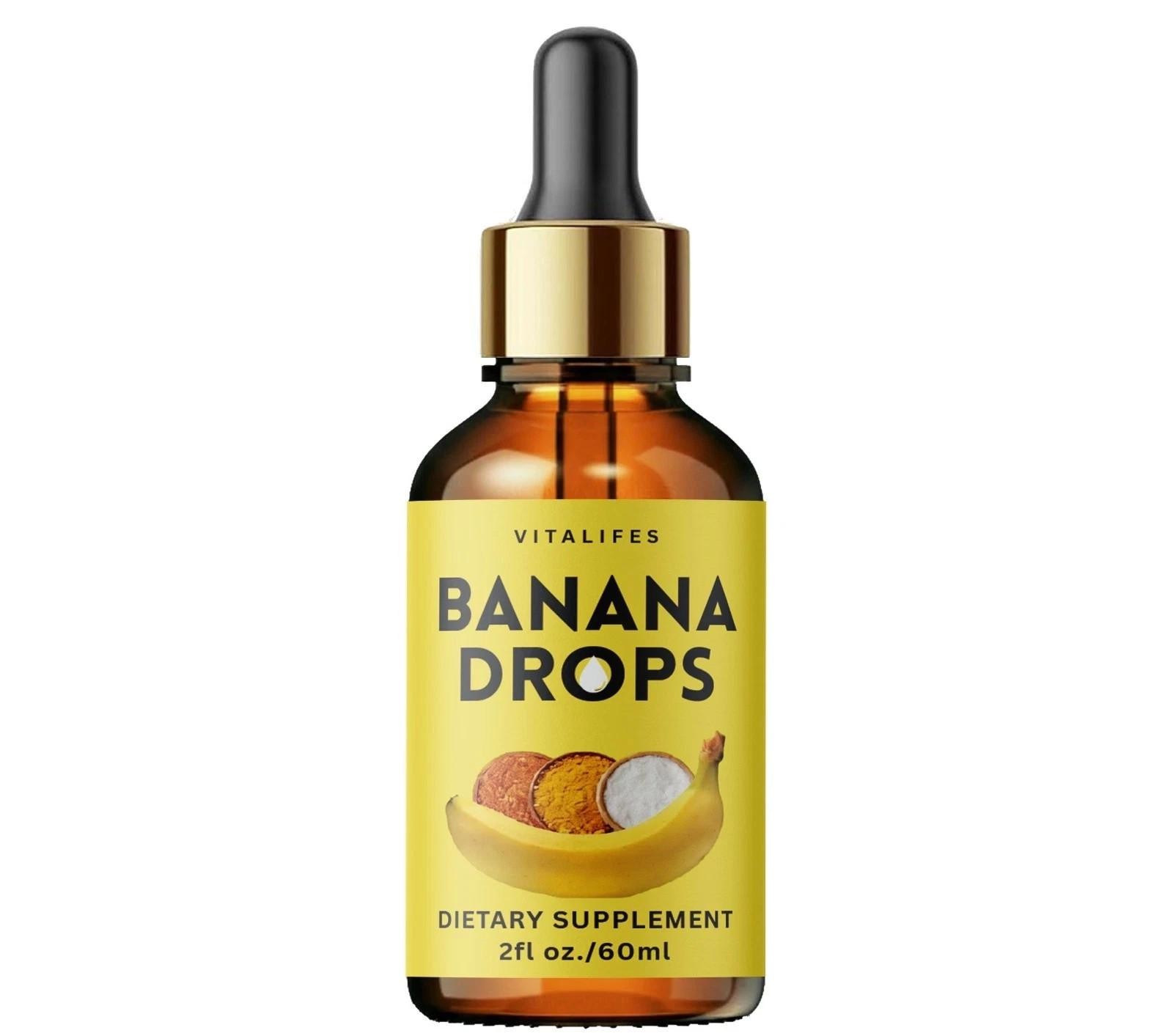 (2 Pack) Banana Drops Advanced Formula Maximum Strength MEN Supplement (30 Serv)