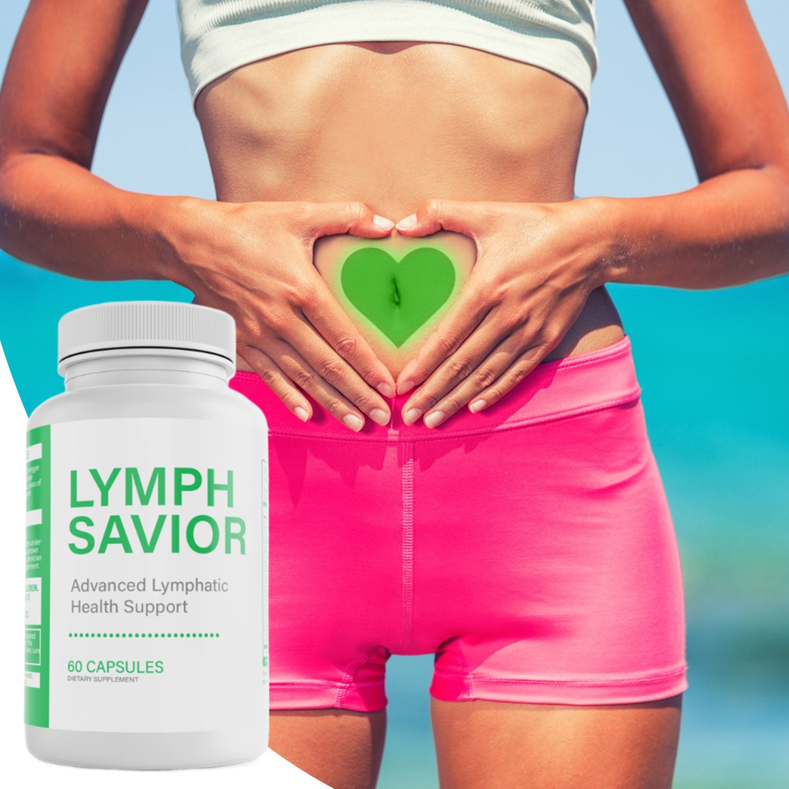 Lymph Savior Advanced Lymphatic Health Support Dietary Supplement 60ct* 1-5 P…
