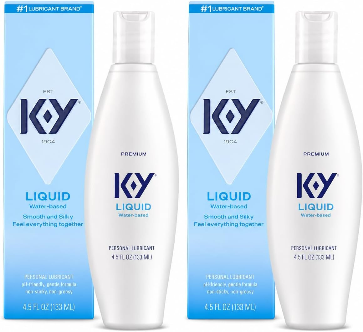 Liquid Classic Water-Based Body Friendly Formula 4.5 Fl Oz Personal Lubricant fo