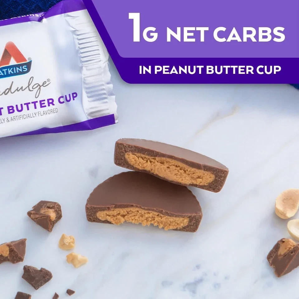 Atkins Endulge Treats, Peanut Butter Cups, Dessert Favorite, Low Carb, Low SUGAR