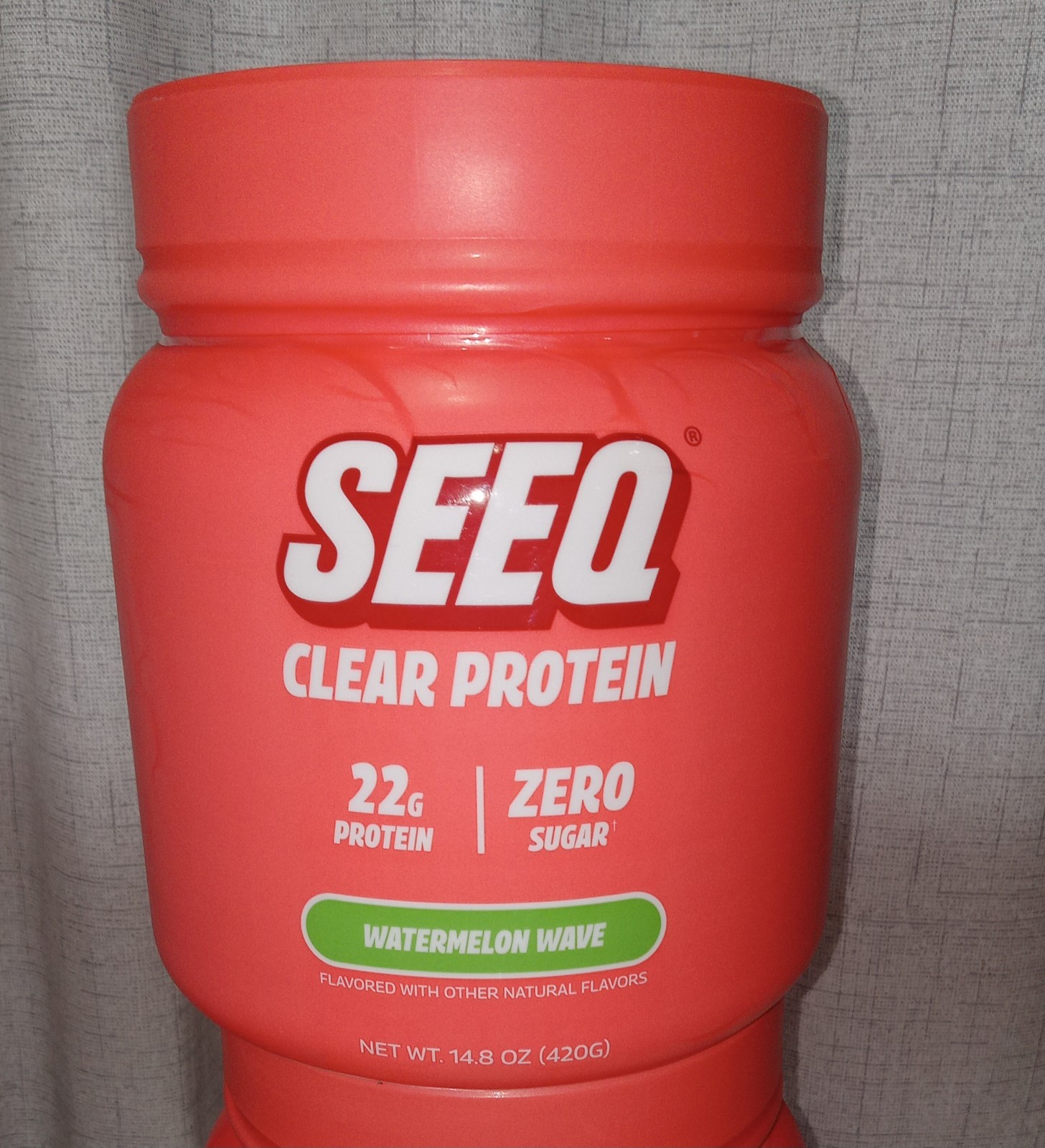 SEEQ Clear Whey Isolate Protein Powder-🍉 WATERMELON WAVE 15 Servings- 14.8 Oz