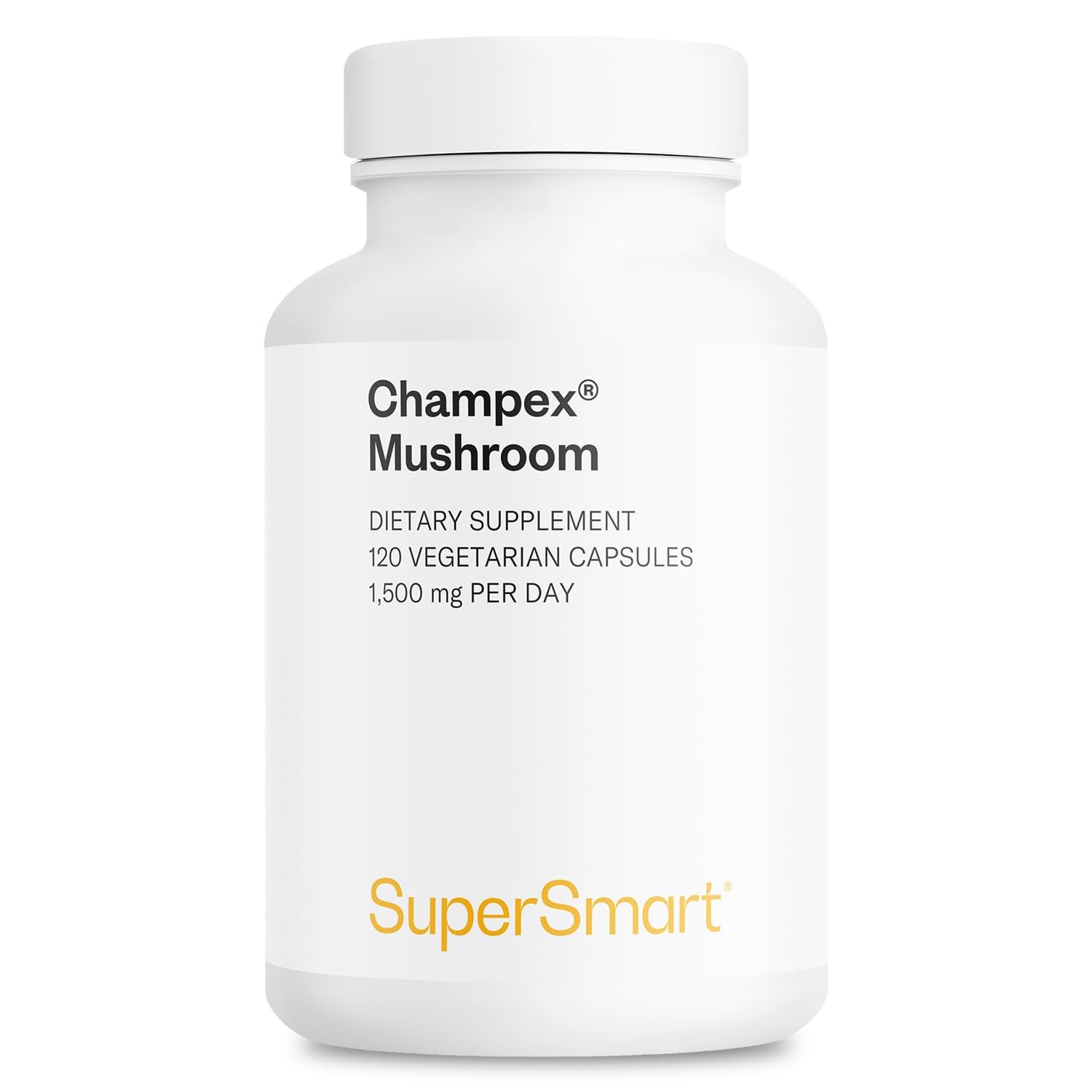 Supersmart – Champex Mushroom Agaricus Bisporus Extract 1500 Mg Per Day – Body