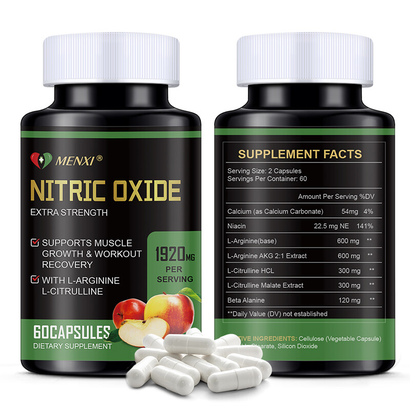 Nitric Oxide Booster Extra Strength, L Arginine 3X Strength Nitric Oxide Support