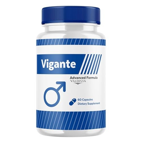 Vigante Men Daily Wellness Energy Capsules Vitality Strength 1 Pack 60Ct