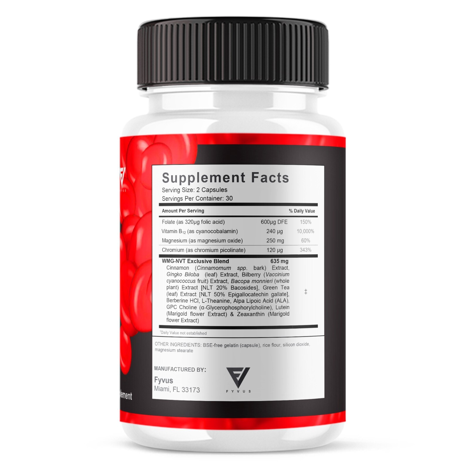 (5 Pack) Clear Flux Pills ClearFlux Advanced Blood Support (300 Capsules)