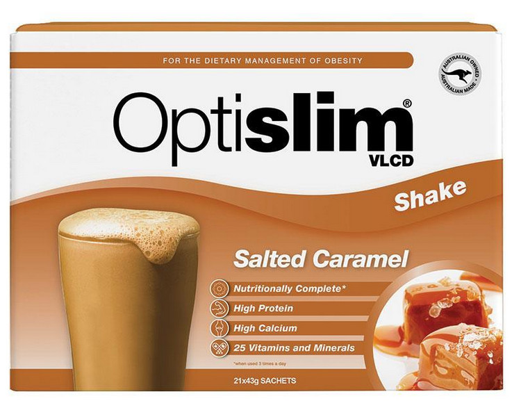 Optislim VLCD Meal Replacement Shake 21 x 43g Sachets （Default Chocolate flavor)