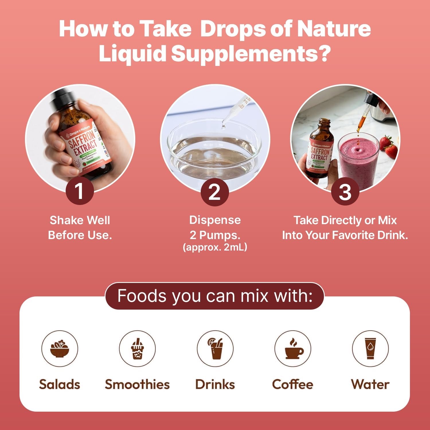 Saffron Extract Supplements for Kids & Adults – Vegan, Fast Absorbing, Eye Healt