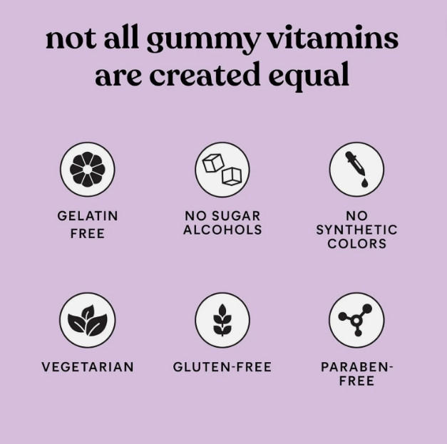 Purr Vaginal Probiotic Gummies- Promotes pH Balance, Pineapple & Vitamin C,60 Ct