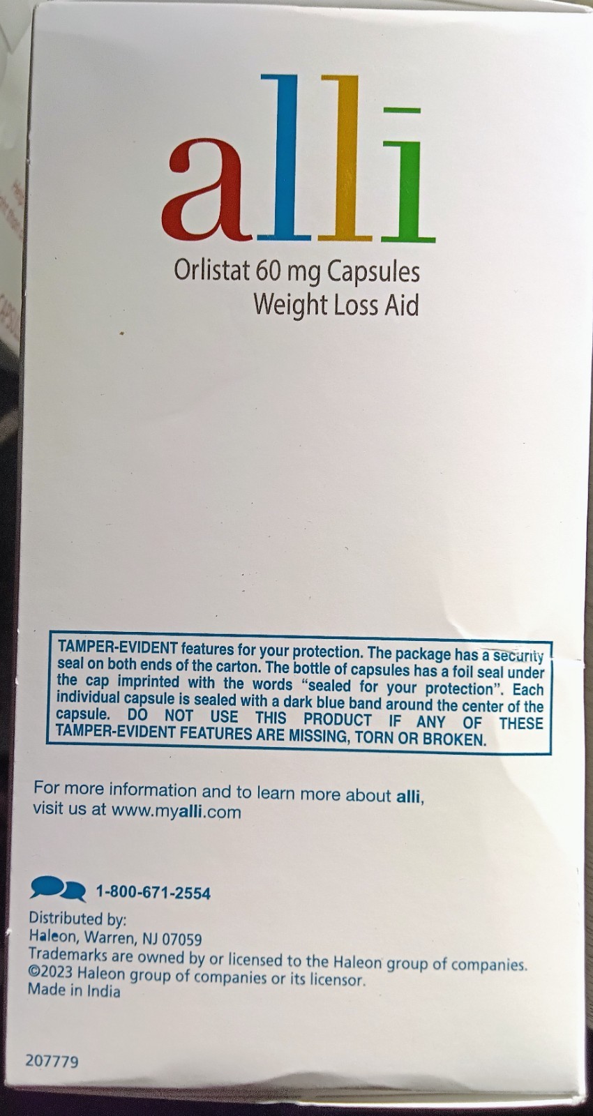 AUTHENTIC ORLISTAT 60mg WEIGHT LOSS AID SUPPLEMENT STARTER 60 X3 180 CAPSULES!!!