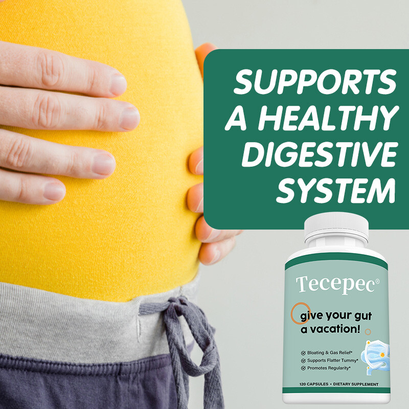 Gut Health Capsules, Bloating,Gas Relief, Supports Digestive And Immune Health